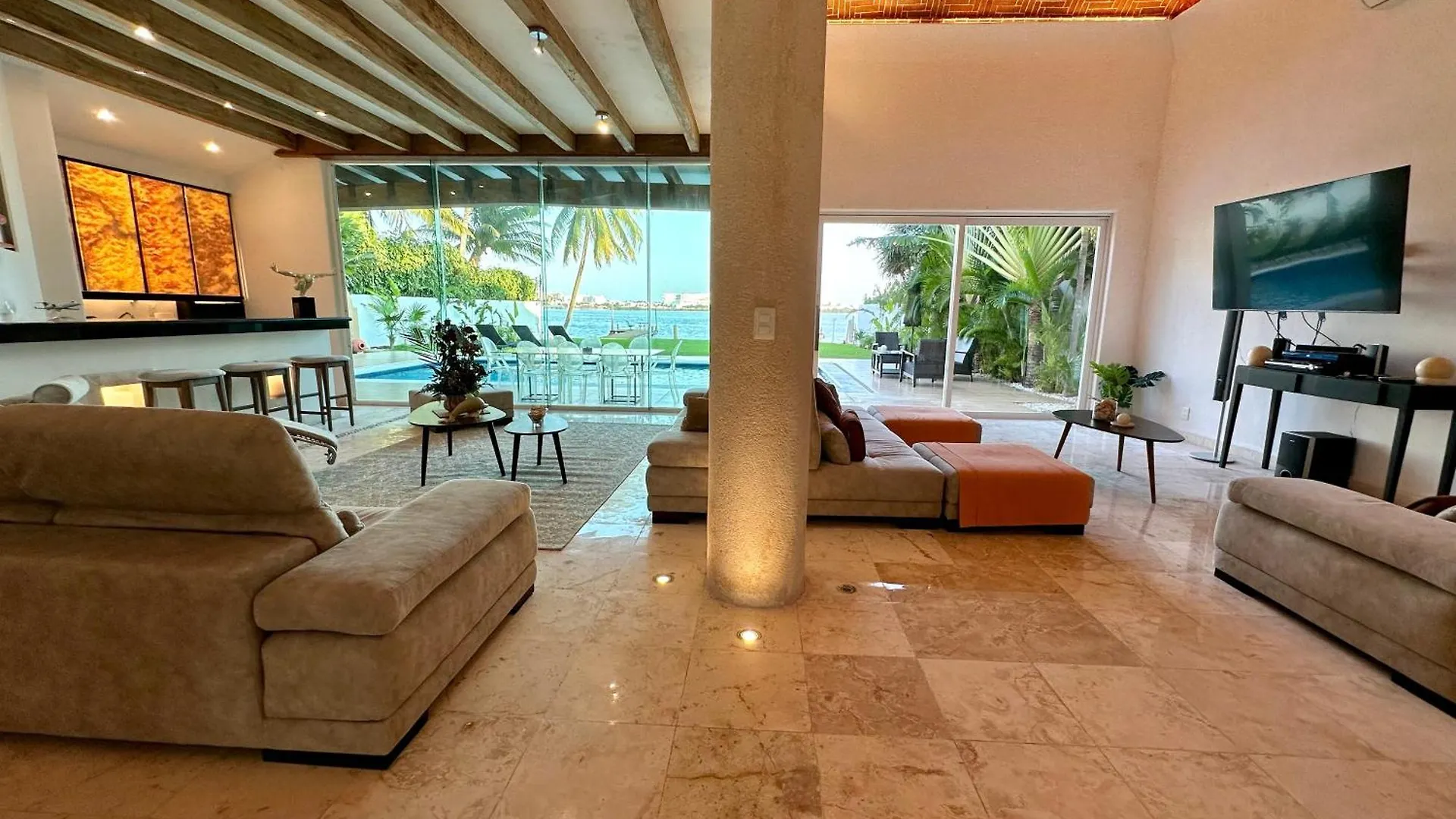 Don Village - 5Br Luxury Waterfront Private Villa By Solmar Rentals Cancun Mexico