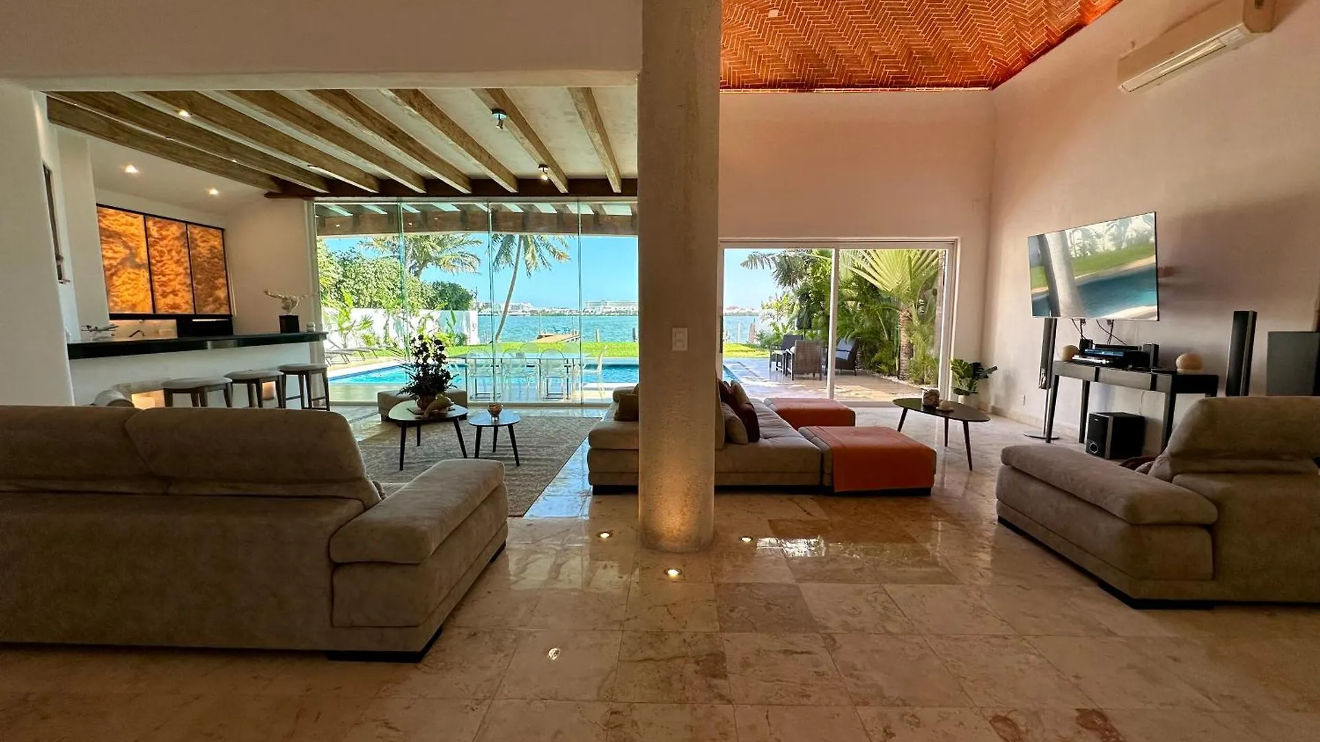 Don Village - 5Br Luxury Waterfront Private Villa By Solmar Rentals Cancun Apartment